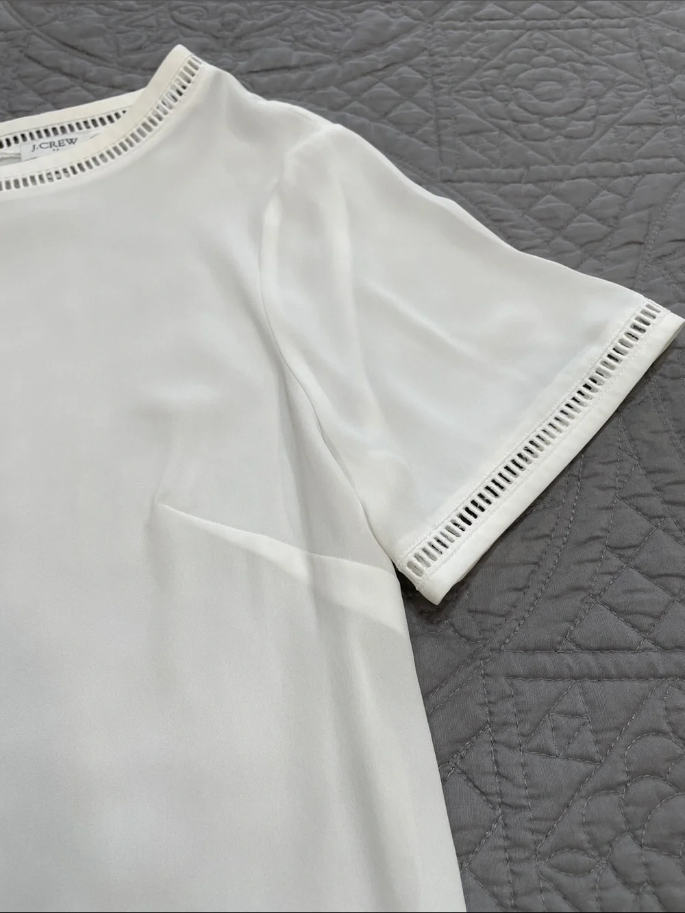 J. Crew White blouse M